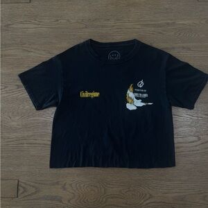 Civil Regime “Ashes to Ashes” Cropped Graphic Tee